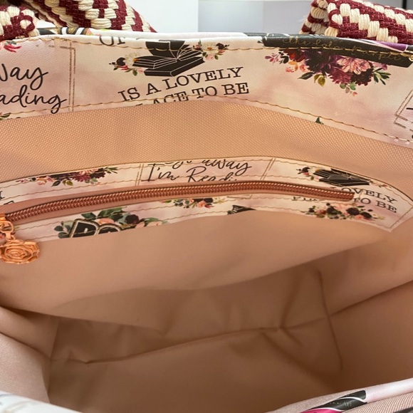 Beautiful Custom made tote bag. One of a kind. - Picture 3 of 6